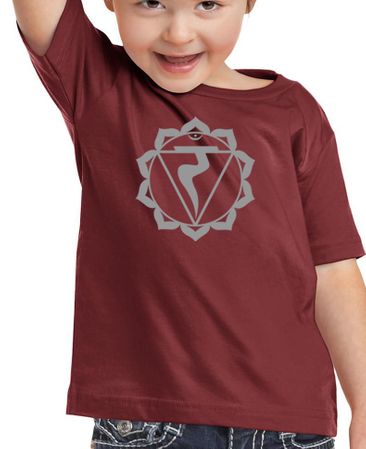 Kids Yoga Shirt Manipura Chakra Meditation Youth Toddler T-shirt