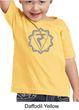 Kids Yoga Shirt Manipura Chakra Meditation Youth Toddler T-shirt