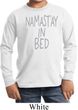 Kids Yoga Shirt Namastay In Bed Long Sleeve Tee T-Shirt