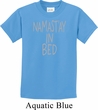 Kids Yoga Shirt Namastay In Bed Tee T-Shirt