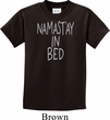 Kids Yoga Shirt Namastay In Bed Tee T-Shirt