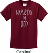 Kids Yoga Shirt Namastay In Bed Tee T-Shirt
