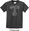 Kids Yoga Shirt Namastay In Bed Tee T-Shirt