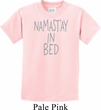 Kids Yoga Shirt Namastay In Bed Tee T-Shirt
