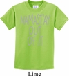 Kids Yoga Shirt Namastay Out Of It Tee T-Shirt