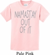 Kids Yoga Shirt Namastay Out Of It Tee T-Shirt