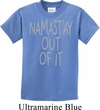 Kids Yoga Shirt Namastay Out Of It Tee T-Shirt