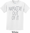Kids Yoga Shirt Namastay Out Of It Tee T-Shirt