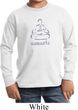 Kids Yoga Shirt Namaste Lotus Pose Long Sleeve Tee T-Shirt