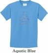 Kids Yoga Shirt Namaste Lotus Pose Tee T-Shirt