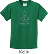 Kids Yoga Shirt Namaste Lotus Pose Tee T-Shirt