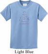 Kids Yoga Shirt Namaste Lotus Pose Tee T-Shirt