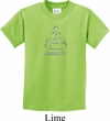 Kids Yoga Shirt Namaste Lotus Pose Tee T-Shirt