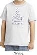 Kids Yoga Shirt Namaste Lotus Pose Toddler Tee T-Shirt