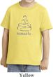 Kids Yoga Shirt Namaste Lotus Pose Toddler Tee T-Shirt