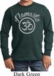 Kids Yoga Shirt Namaste Om Long Sleeve Tee T-Shirt