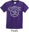 Kids Yoga Shirt Namaste Om Tee T-Shirt