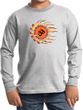 Kids Yoga Shirt Ohm Sun Long Sleeve Tee T-Shirt
