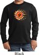 Kids Yoga Shirt Ohm Sun Long Sleeve Tee T-Shirt