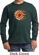 Kids Yoga Shirt Ohm Sun Long Sleeve Tee T-Shirt