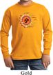 Kids Yoga Shirt Ohm Sun Long Sleeve Tee T-Shirt