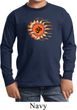 Kids Yoga Shirt Ohm Sun Long Sleeve Tee T-Shirt