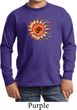 Kids Yoga Shirt Ohm Sun Long Sleeve Tee T-Shirt