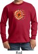Kids Yoga Shirt Ohm Sun Long Sleeve Tee T-Shirt