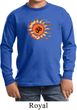 Kids Yoga Shirt Ohm Sun Long Sleeve Tee T-Shirt