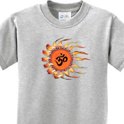 Kids Yoga Shirt Ohm Sun Tee T-Shirt