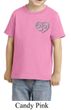 Kids Yoga Shirt OM Heart Pocket Print Toddler Tee T-Shirt