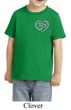 Kids Yoga Shirt OM Heart Pocket Print Toddler Tee T-Shirt