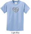 Kids Yoga Shirt OM Heart Tee T-Shirt