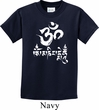 Kids Yoga Shirt OM Mani Padme Hum Tee T-Shirt
