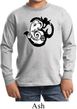 Kids Yoga Shirt Om Mashup Long Sleeve Tee T-Shirt