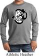 Kids Yoga Shirt Om Mashup Long Sleeve Tee T-Shirt