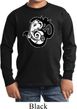 Kids Yoga Shirt Om Mashup Long Sleeve Tee T-Shirt