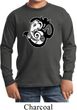 Kids Yoga Shirt Om Mashup Long Sleeve Tee T-Shirt