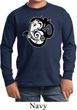 Kids Yoga Shirt Om Mashup Long Sleeve Tee T-Shirt
