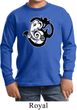 Kids Yoga Shirt Om Mashup Long Sleeve Tee T-Shirt