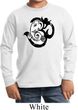 Kids Yoga Shirt Om Mashup Long Sleeve Tee T-Shirt