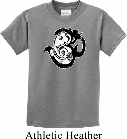 Kids Yoga Shirt Om Mashup Tee T-Shirt