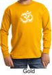 Kids Yoga Shirt OM Tie Dye Long Sleeve Tee T-Shirt