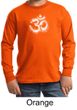 Kids Yoga Shirt OM Tie Dye Long Sleeve Tee T-Shirt