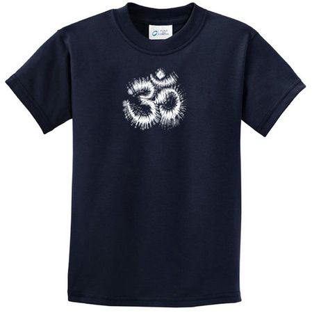 Kids Yoga Shirt OM Tie Dye Tee T-Shirt