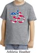 Kids Yoga Shirt Patriotic Om Toddler Tee T-Shirt