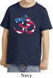 Kids Yoga Shirt Patriotic Om Toddler Tee T-Shirt