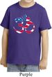 Kids Yoga Shirt Patriotic Om Toddler Tee T-Shirt