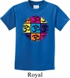 Kids Yoga Shirt Pop Art Om Tee T-Shirt