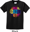 Kids Yoga Shirt Pop Art Om Tee T-Shirt